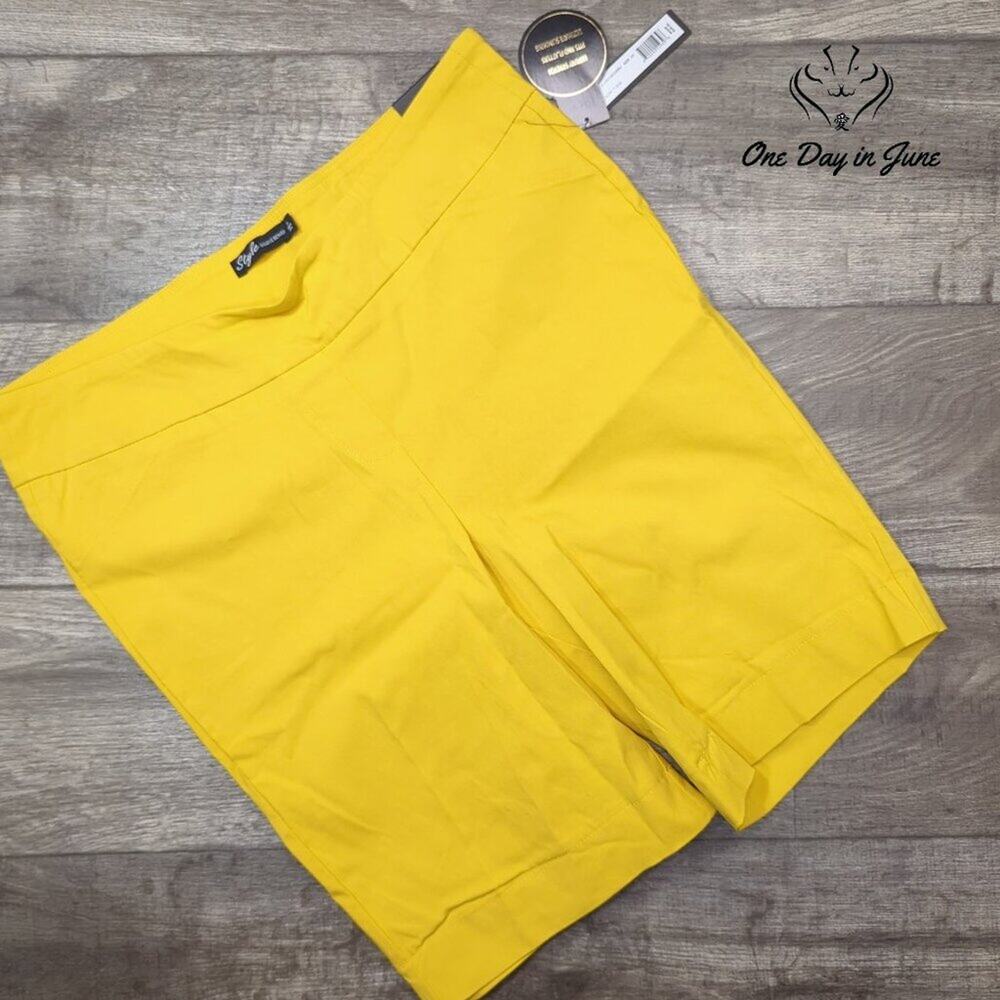 harve' benard Style Slimming 360 Stretch Pull On Shorts Size 2X
